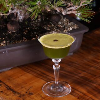 MATCHA espresso　martini 抹茶エスプレッソマティーニ @chado_…